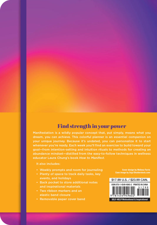 Manifest Your Year: 12-Month Undated Planner