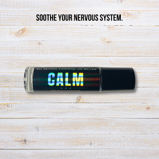 Crystal Infused Essential Oil Roller Premium Collection