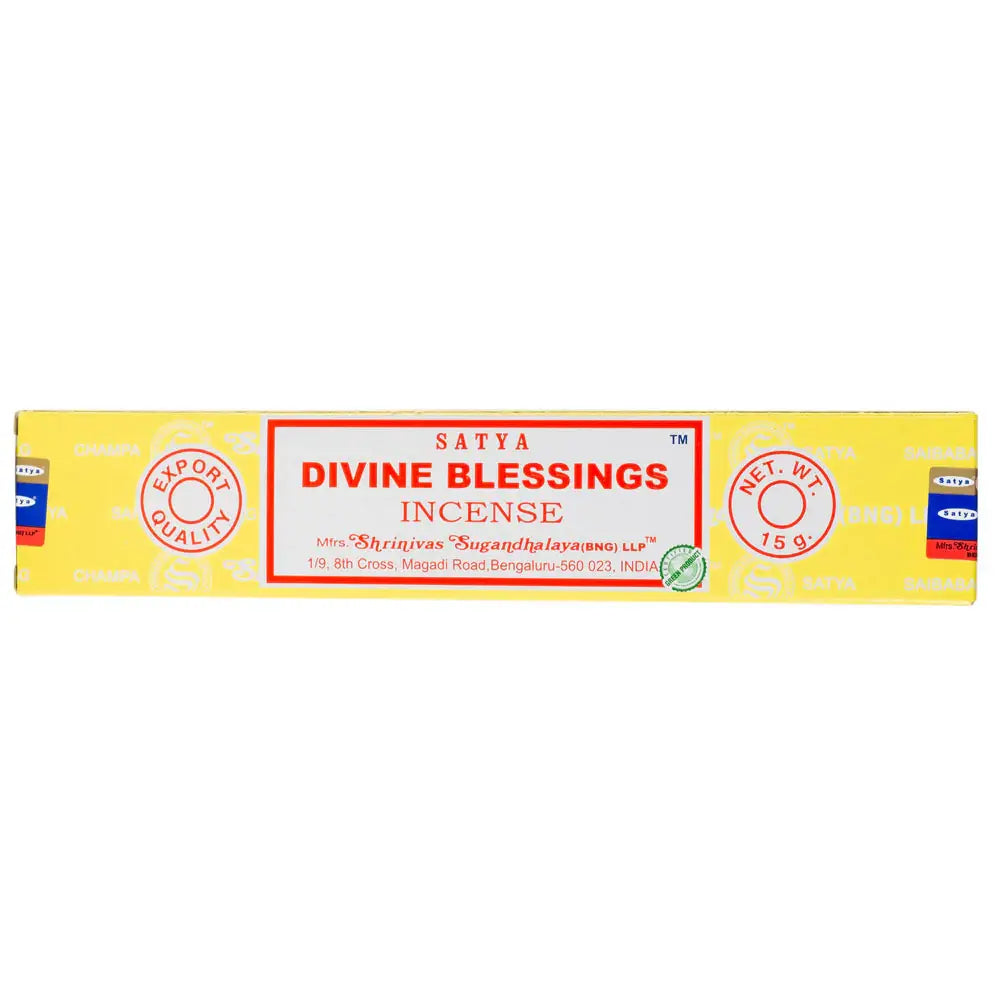 Divine Blessings Satya Incense Sticks | YOGA Hand Rolled