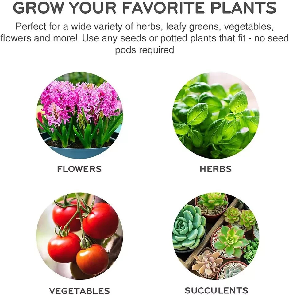 Indoor Herb Garden Grow Light