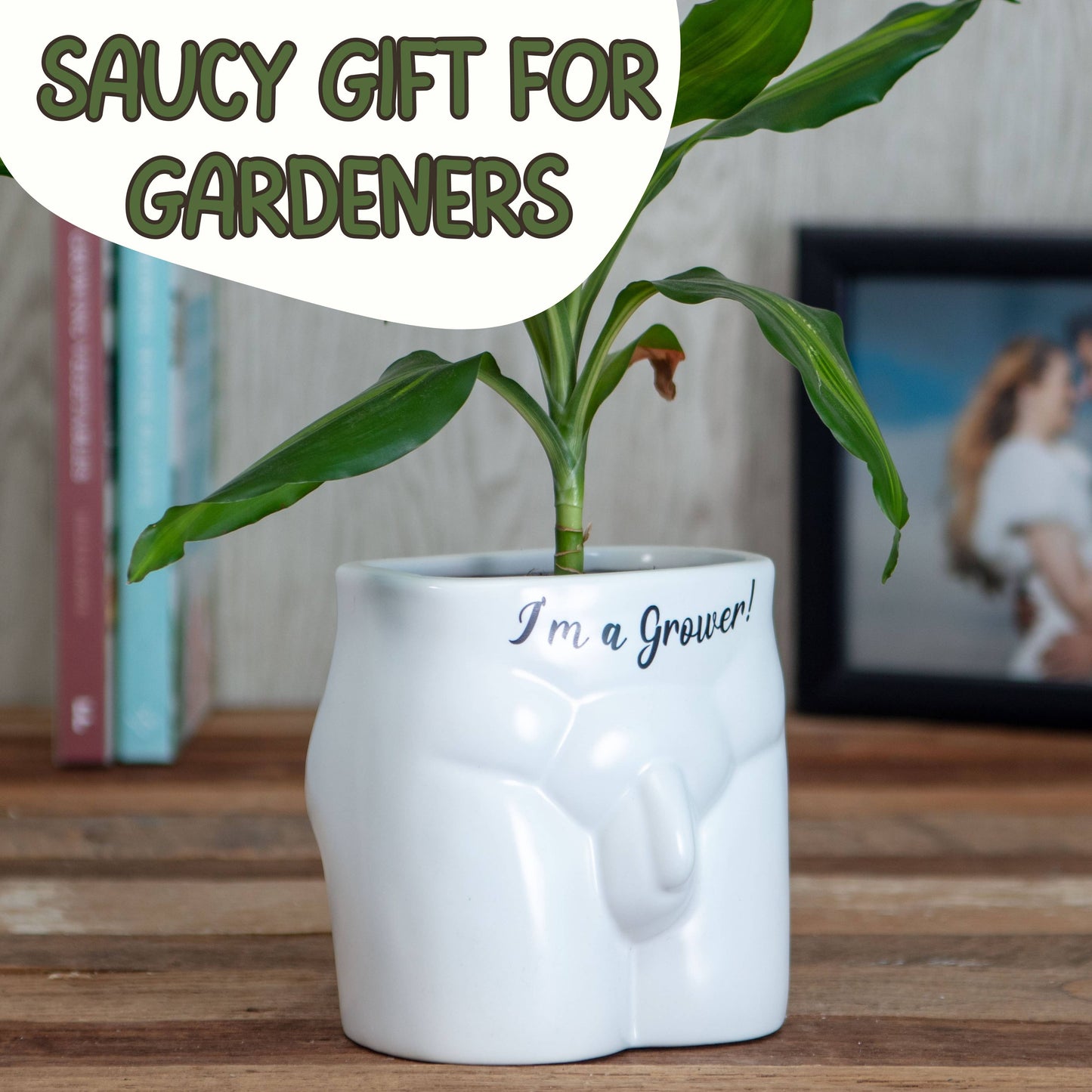 I'm A Grower Put Some Plants On - Novelty Indoor Planter
