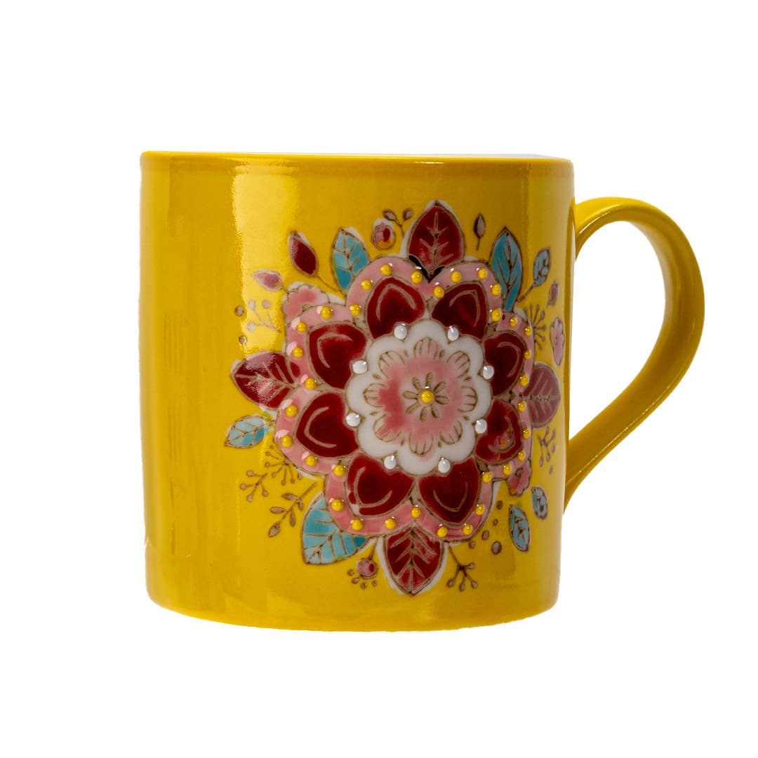 Mandala Manipura Coffee / Tea Mug