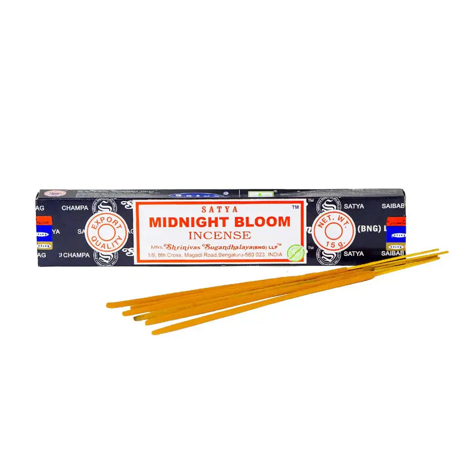 Midnight Bloom Satya Incense Sticks | YOGA Hand Rolled