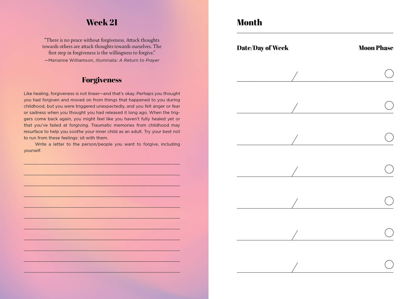 Manifest Your Year: 12-Month Undated Planner