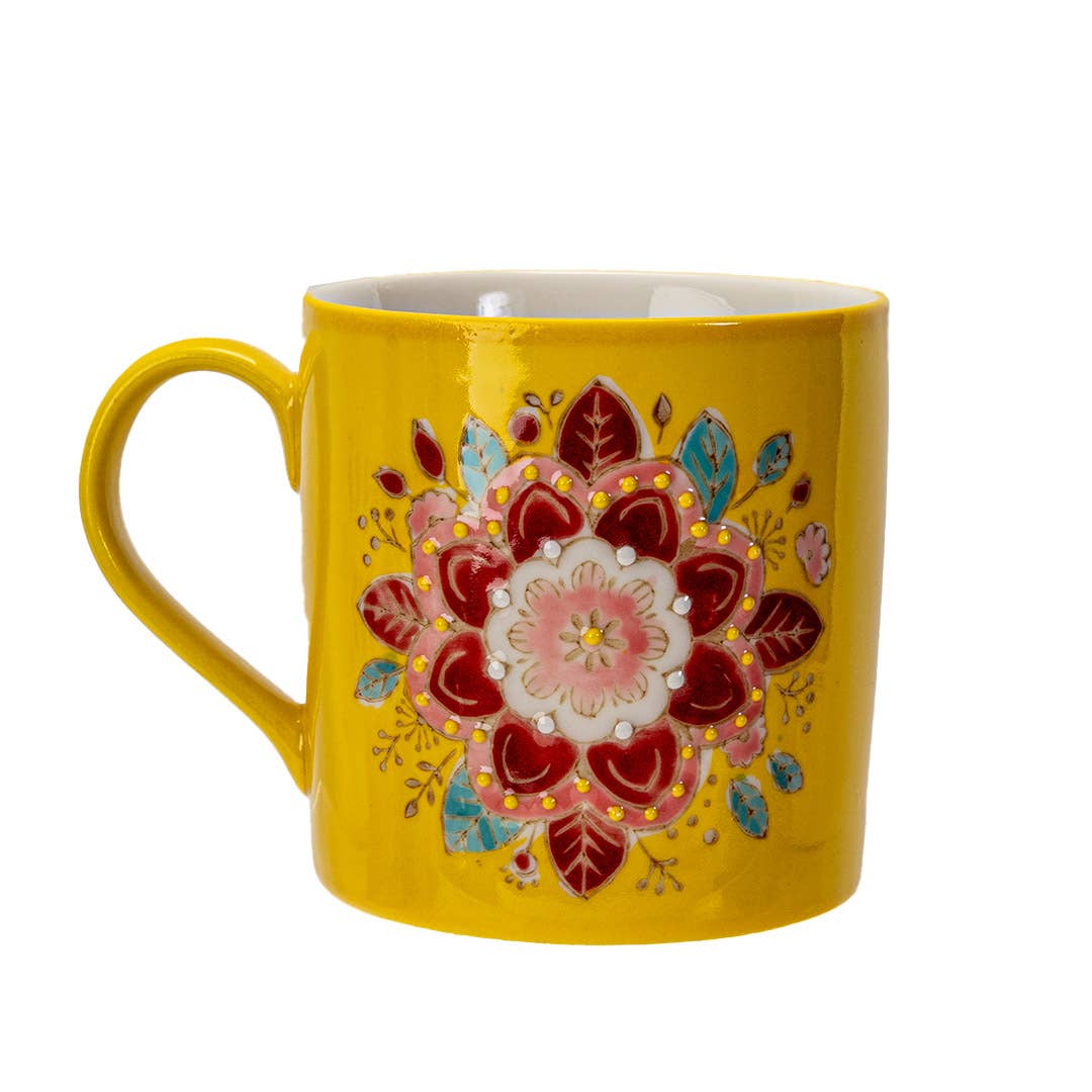 Mandala Manipura Coffee / Tea Mug