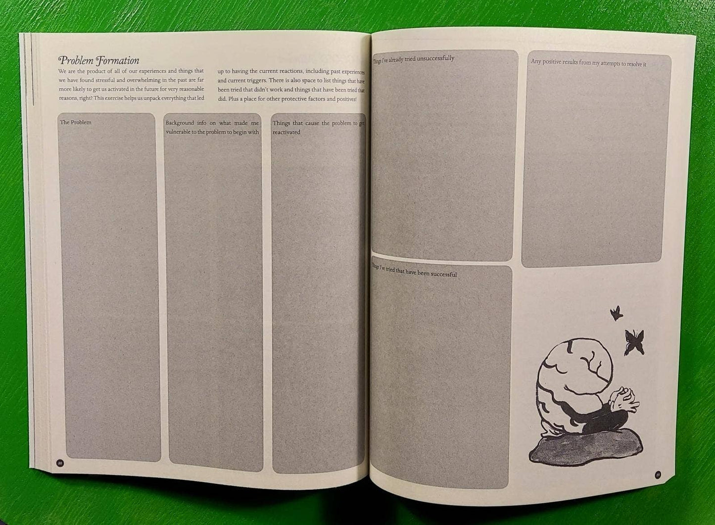 Unfuck Your Brain Workbook: Anxiety Depression, Anger & More