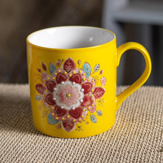 Mandala Manipura Coffee / Tea Mug