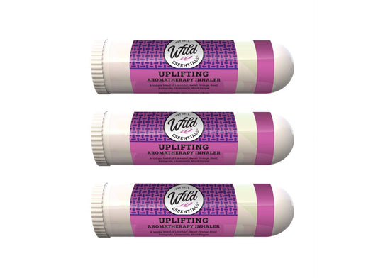 Uplifting Aromatherapy Inhalers with essential oils