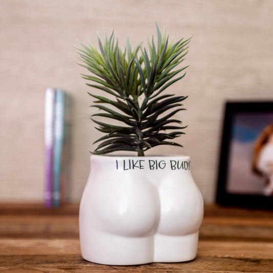 I Like Big Buds Put Some Plants On - Novelty Indoor Planter