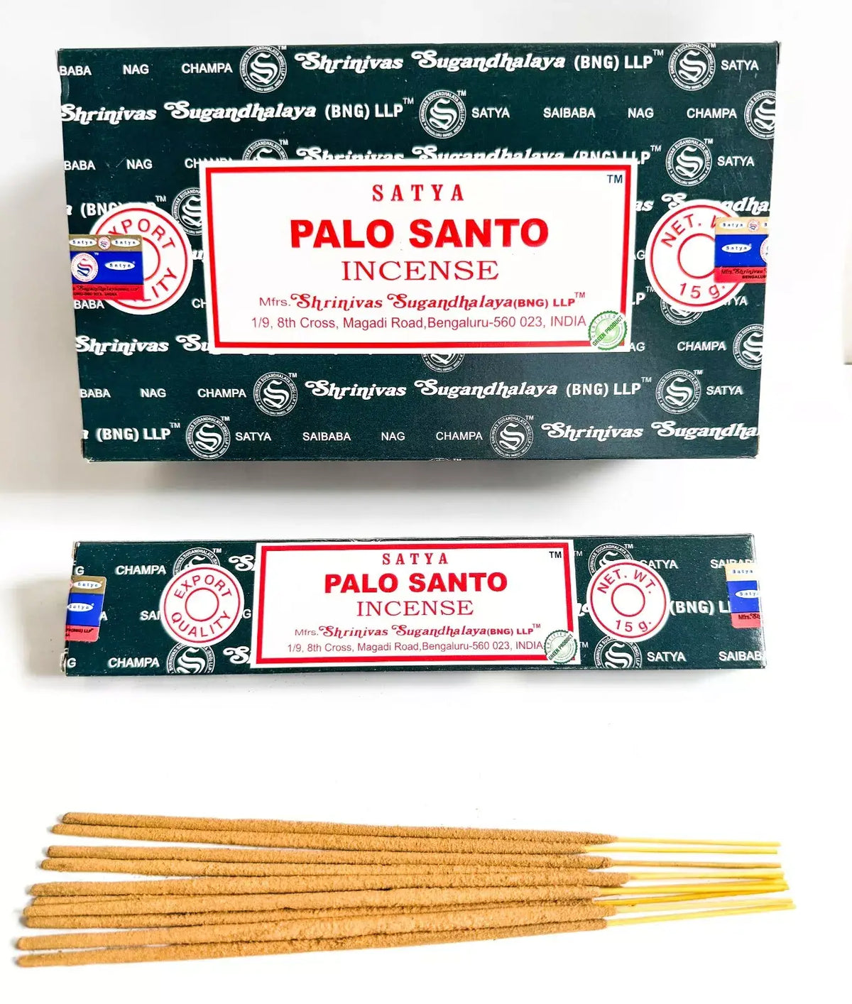 Palo Santo Satya Incense Sticks YOGA SERIES Hand Rolled