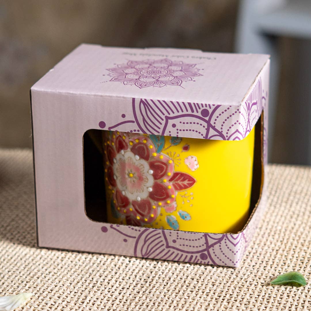 Mandala Manipura Coffee / Tea Mug
