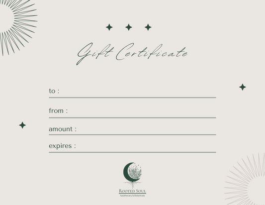 Gift Certificate