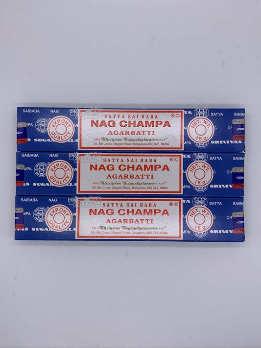 Satya Nag Champa - Original Blue Box Incense Sticks (15 gm)