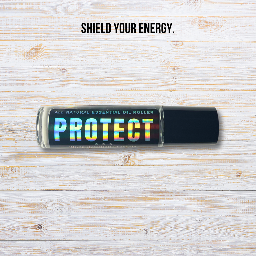 Crystal Infused Essential Oil Roller Premium Collection