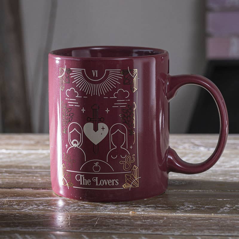 The Lovers Tarot 11 Ounce Coffee / Tea Mug