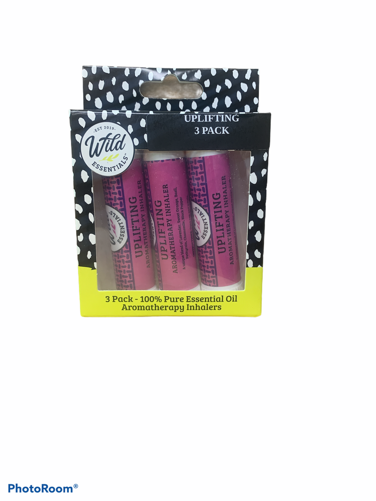 Uplifting Aromatherapy Inhalers with essential oils