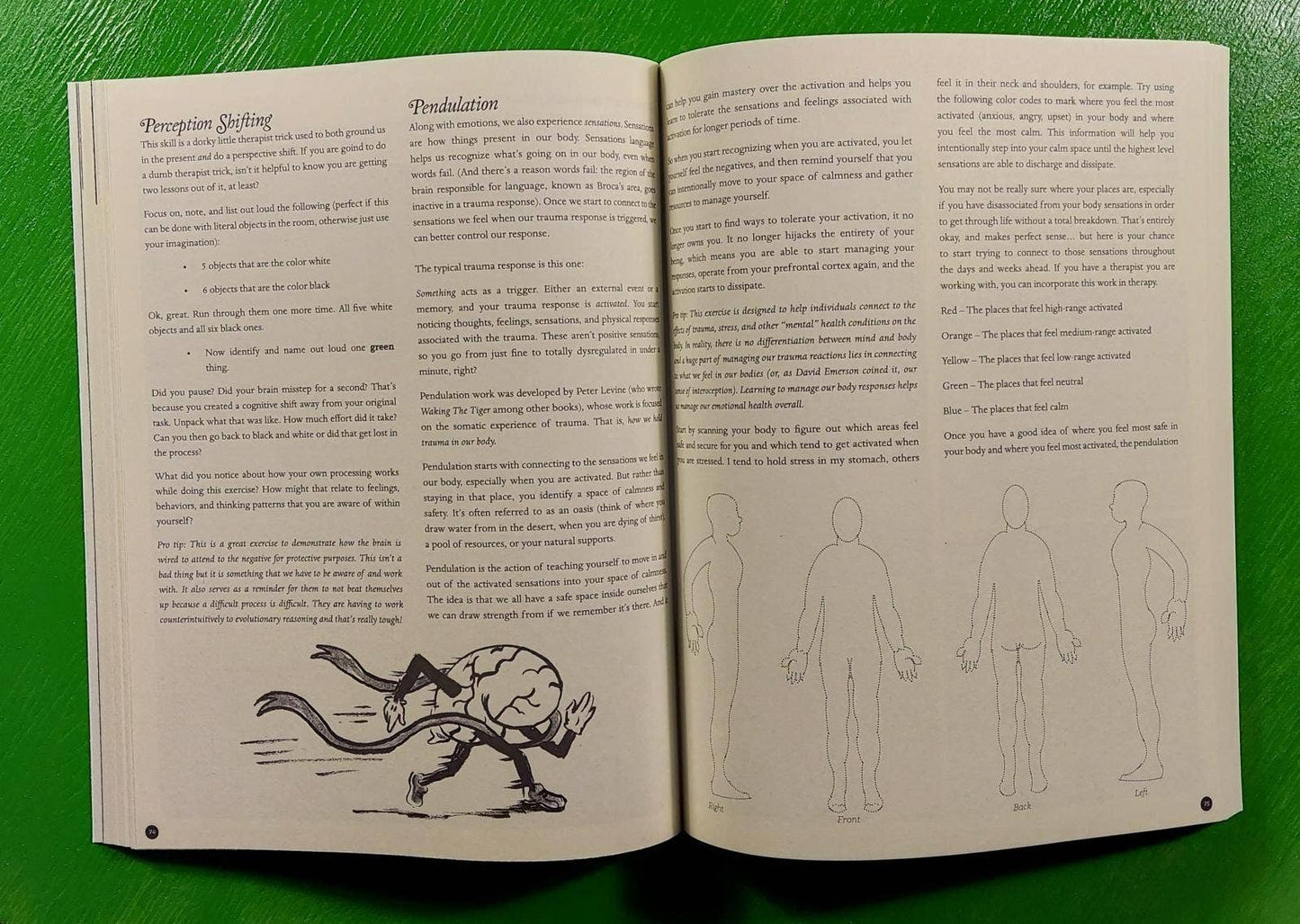 Unfuck Your Brain Workbook: Anxiety Depression, Anger & More