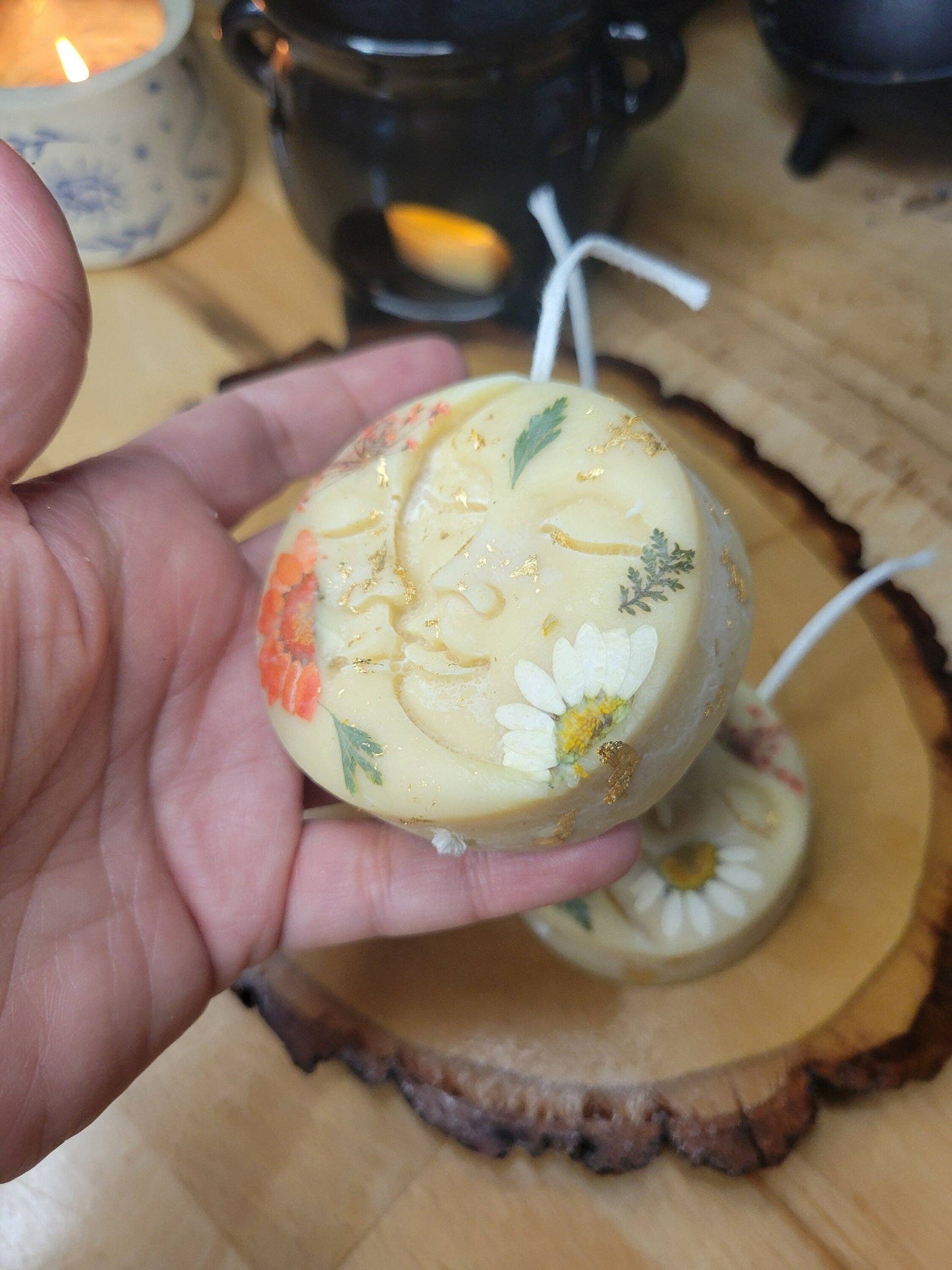 Jasmine Moon and Sun Romance Candle Gift Candle Flower